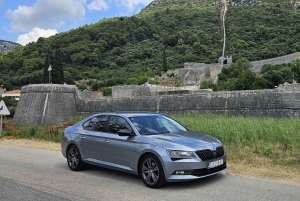 Split : Transfert privé vers Dubrovnik avec arrêt à Ston