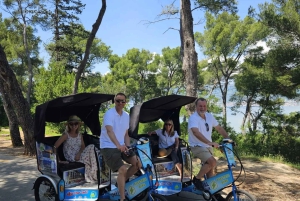 Split Tour in Private Electric Rickshaw