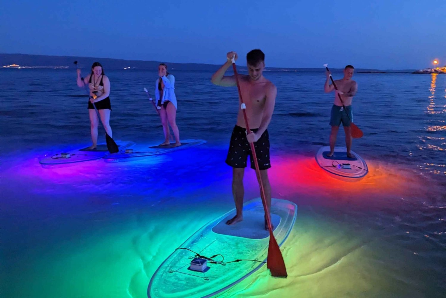 Split: Transparent SUP night Glow tour