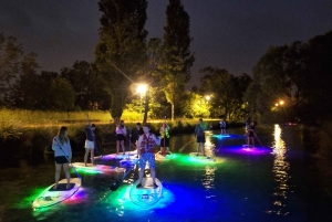 Split: Gennemsigtig SUP aftentur med glød