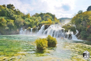 Split & Trogir: Krka Waterfalls & Swimming in Primošten