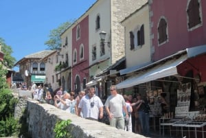 Split/Trogir: Wycieczka do Mostaru i Medziugorja z degustacją wina