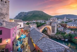 Split/Trogir: Mostar and Medjugorje Tour with Wine Tasting