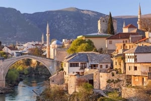 Split/Trogir: Mostar and Medjugorje Tour with Wine Tasting