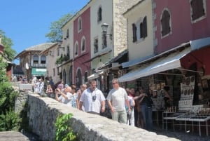 Split/Trogir: Mostar and Medjugorje Tour with Wine Tasting