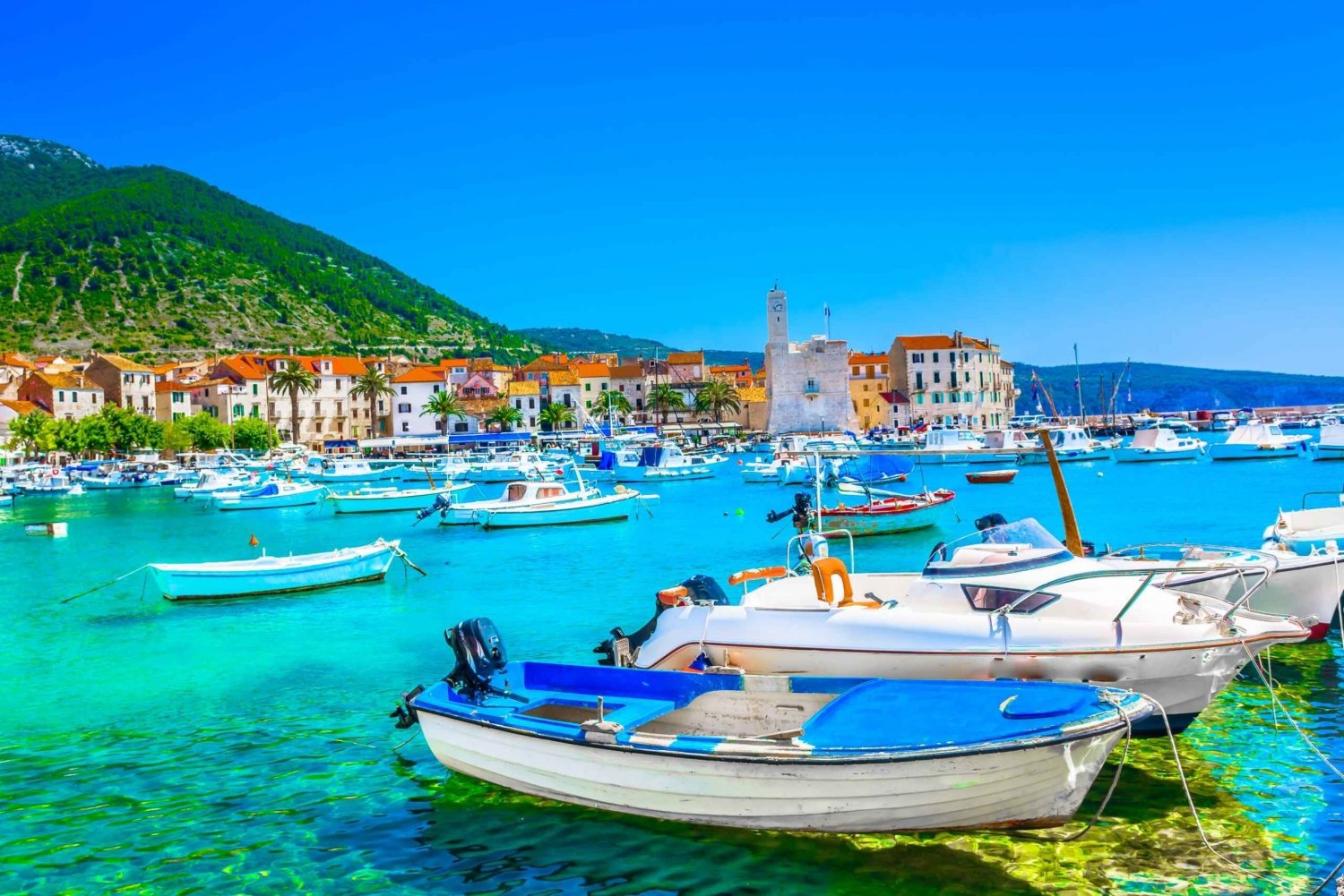 Split: Vis Island Cruise, 'Mamma Mia' Locations & Snorkeling
