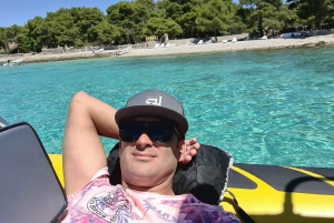 Split: Zlatni Rat Beach with Hvar Private Boat Tour