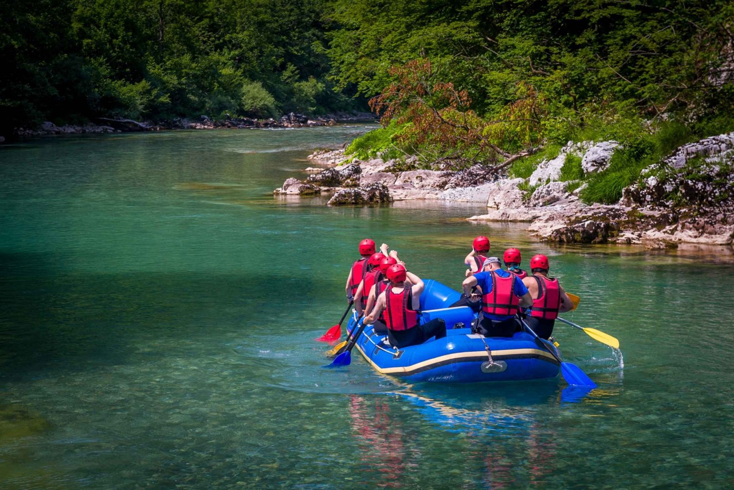 Split's Ultimate Rush:Cetina Rapids Rafting & Cliff Jumping