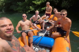 Split's Ultimate Rush:Cetina Rapids Rafting & Cliff Jumping