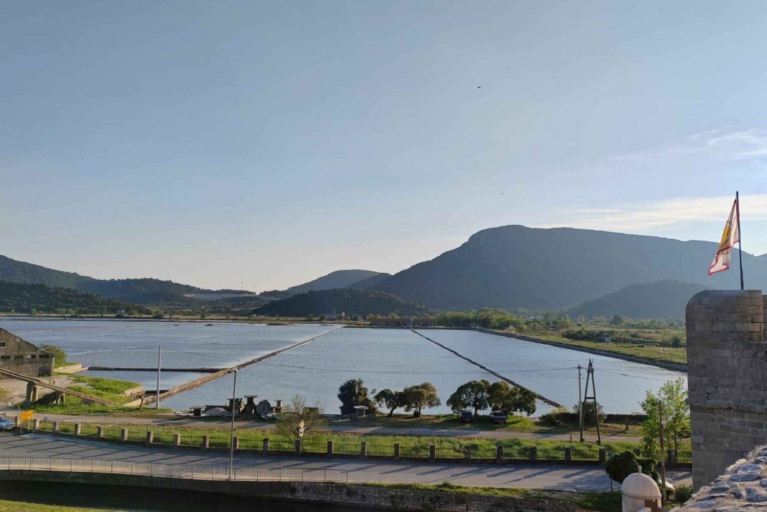 Ston private walking tour with the walls and saltworks visit