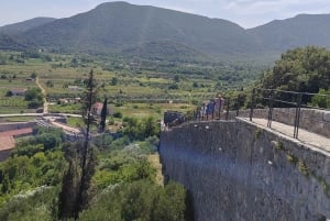 Ston private walking tour with the walls and saltworks visit