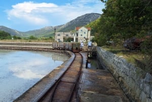 Ston: Private White Gold Tour mit Wandkletterei