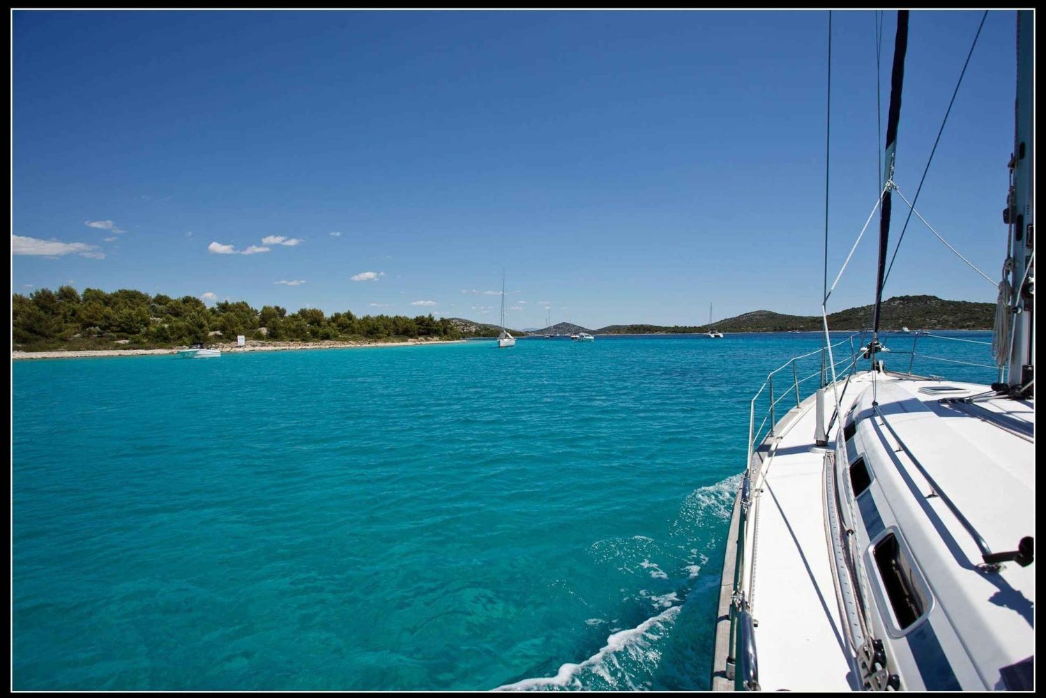 Sukosan: crucero de 7 días por Dalmacia, Croacia. Yate de lujo.