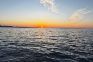 Zadar: Båttur i solnedgangen med champagne