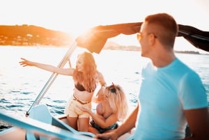 Zadar: Båttur i solnedgangen med champagne