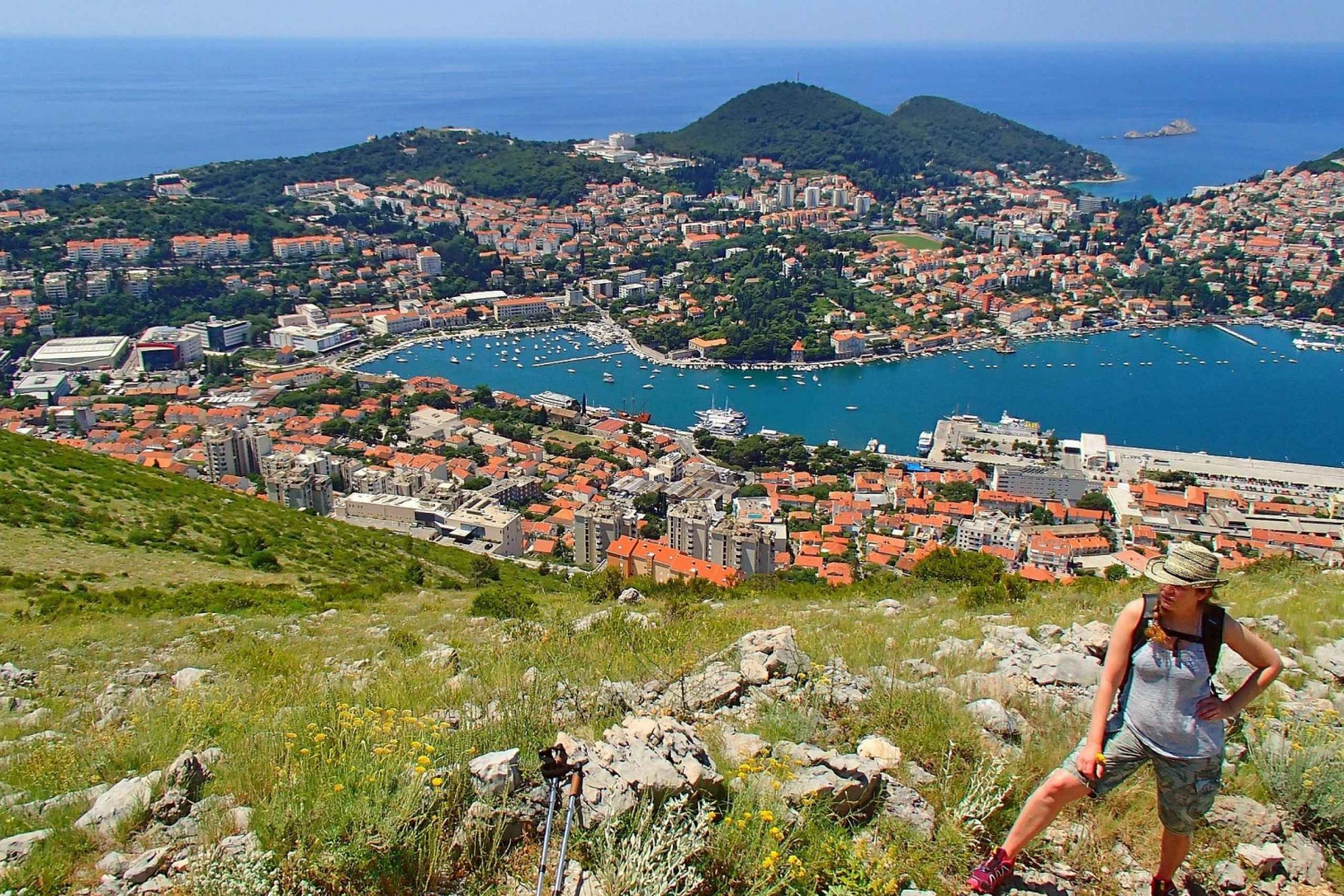 Sunset Hiking Workout from Dubrovnik