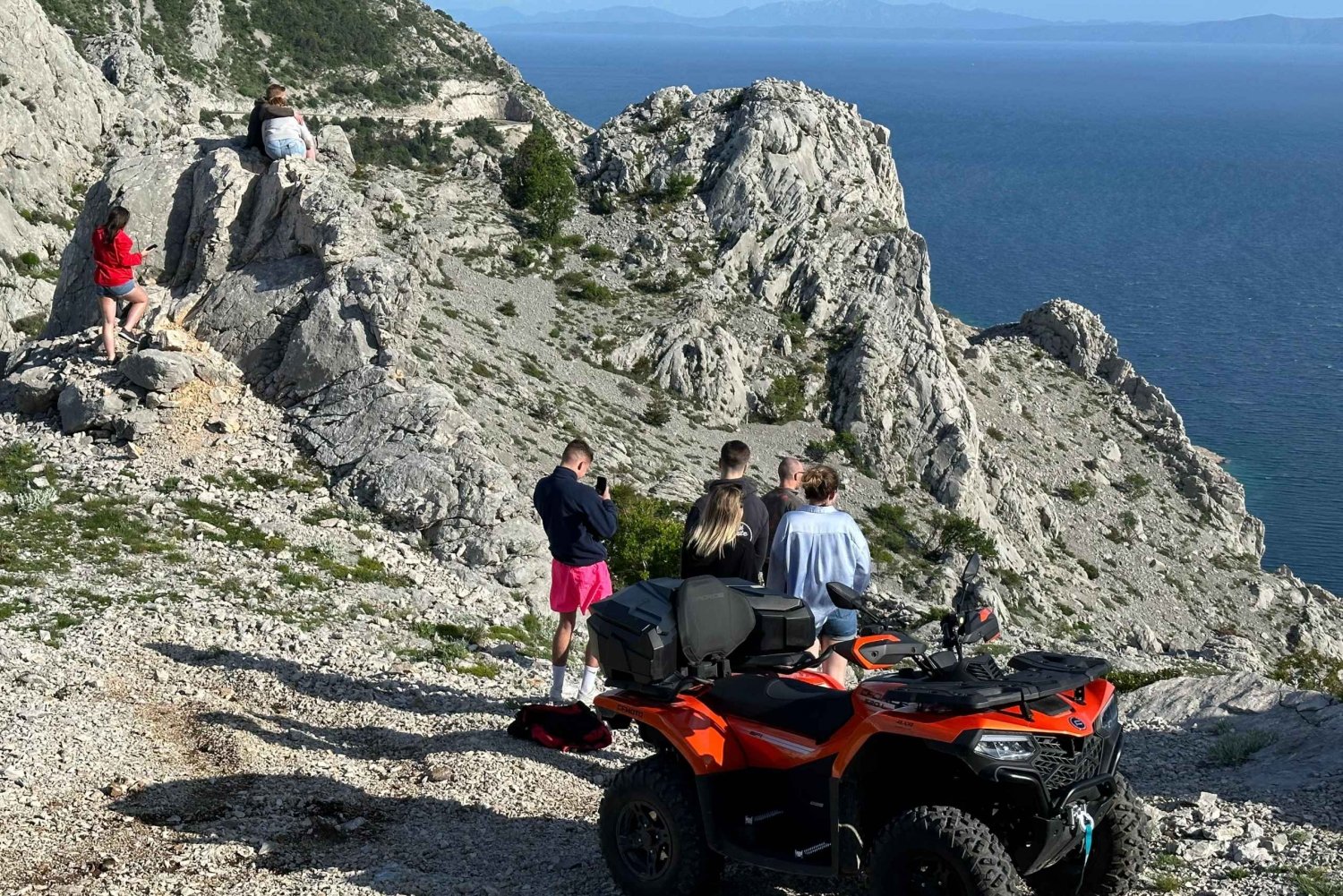 Expedición Omiš/Split: Excursión de 65 km en quad a cascadas ocultas