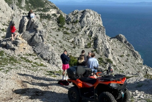 Omiš/Split Expedition: 65 km Quad Tour zu versteckten Wasserfällen