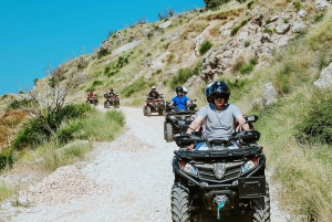 Omiš/Split Expedition: 65 km Quad Tour zu versteckten Wasserfällen