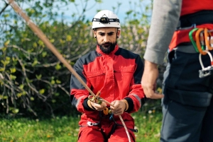 TUR I UNDERJORDEN UTAN KRAV PÅ ERFARENHET Abseil tour