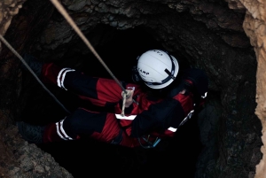 TUR I UNDERJORDEN UTAN KRAV PÅ ERFARENHET Abseil tour