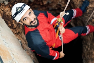 TUR I UNDERJORDEN UTAN KRAV PÅ ERFARENHET Abseil tour