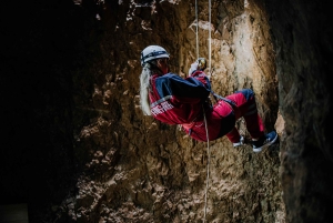 TUR I UNDERJORDEN UTAN KRAV PÅ ERFARENHET Abseil tour