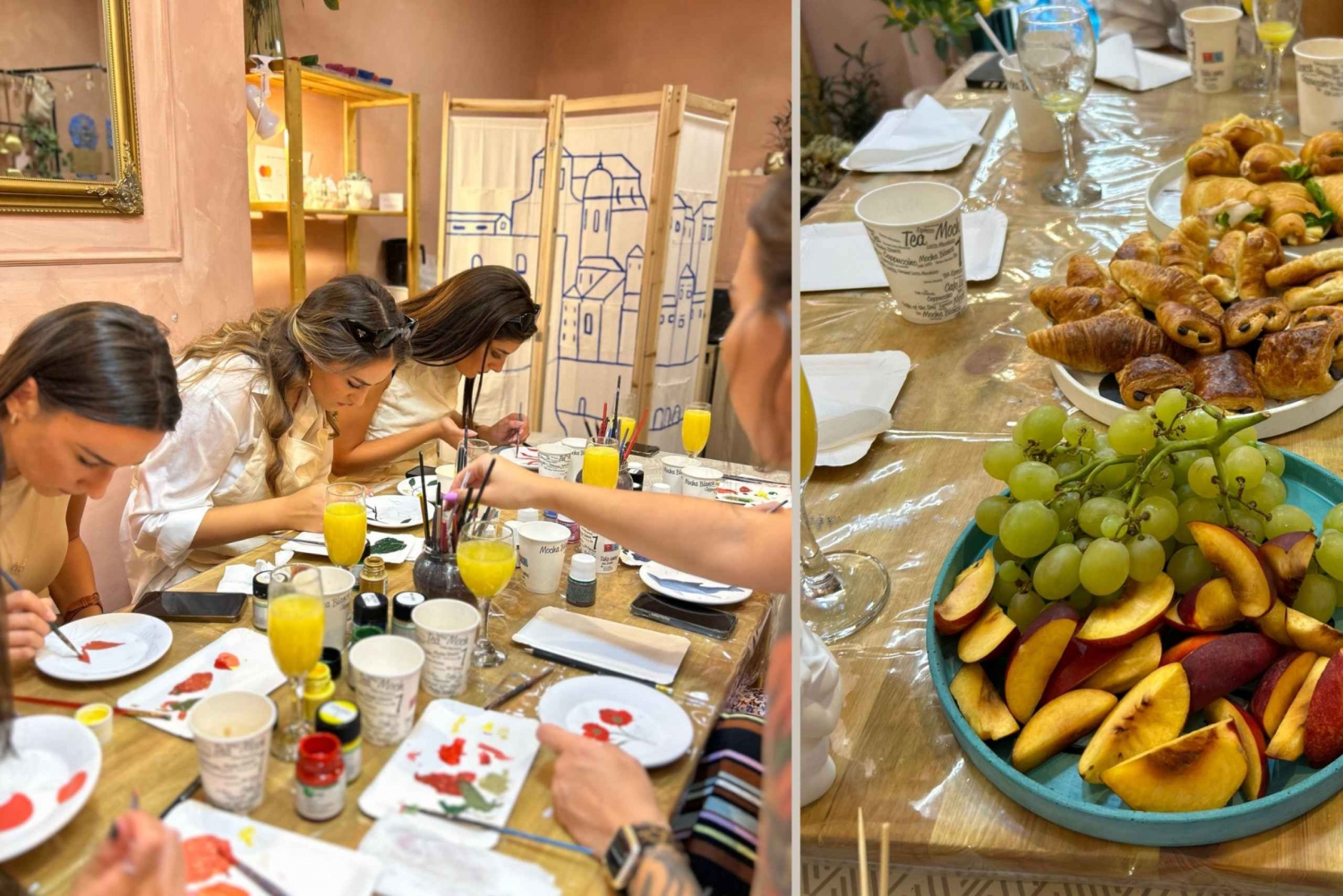 Traditional Brunch and Painting Class in Old Town Dubrovnik