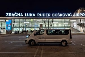 Flyplasstransport fra flyplassen til Dubrovnik