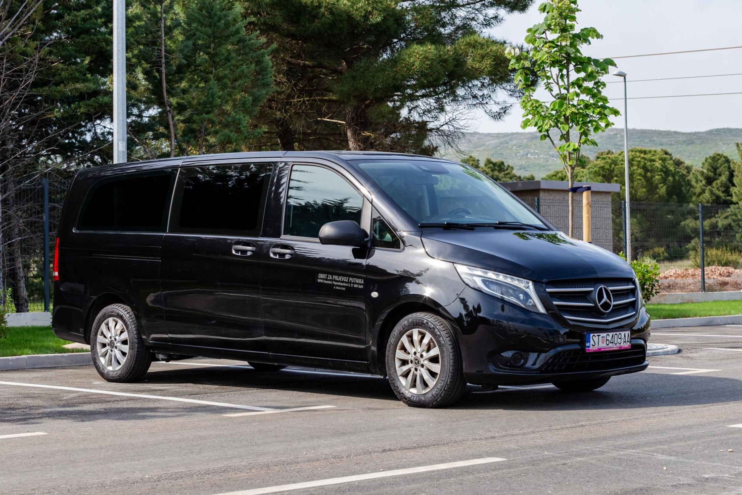 Transfer ze Splitu na lotnisko w Splicie