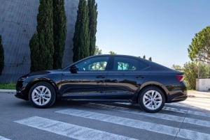 スプリットからスプリット空港への移動