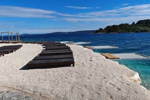 Trogir: Blue Lagoon 3 Islands Tour with Lunch & Drinks