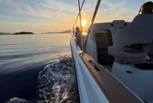 Trogir : Lagon bleu et excursion en hors-bord dans les 3 îles