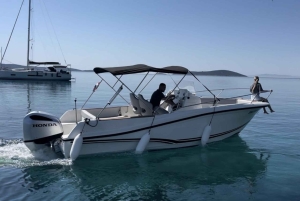 Trogir: Blaue Lagune und 3 Inseln Speedboat Tour