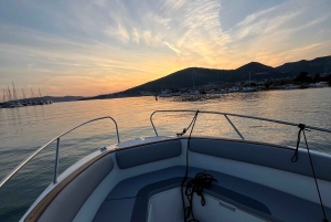 Trogir: Blaue Lagune und 3 Inseln Speedboat Tour