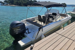 Trogir: Blaue Lagune und 3 Inseln Speedboat Tour