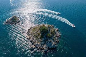 Trogir: Bådtur til Den Blå Lagune, Maslinica og Solinska-bugten