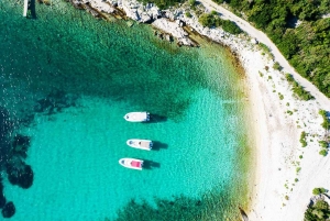 Trogir: Bådtur til Den Blå Lagune, Maslinica og Solinska-bugten