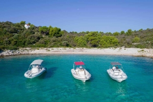 Trogir: Bådtur til Den Blå Lagune, Maslinica og Solinska-bugten