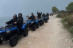 Trogir, Žedno: Čiovo-øya 100 % terrenggående ATV-tur