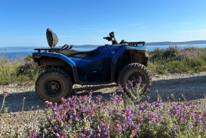 Trogir, Žedno: Čiovo-øya 100 % terrenggående ATV-tur