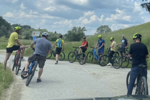 Tuheljske Toplice: castelos e igrejas de e-bike