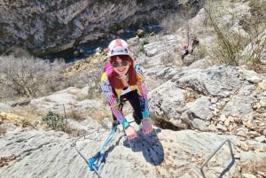 Via ferrata _ Čikola Canyon
