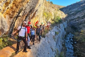 Via ferrata _ Čikola Canyon