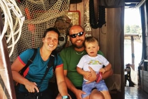 Vrsar : Visite en bateau du fjord de Lim avec baignade près de la grotte des pirates