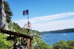 Vrsar: Limfjord-båttur med svømming nær Pirate's Cave