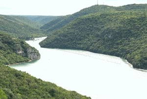 Vrsar: Lim Fjord Boat Tour with Swimming near Pirate's Cave