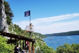 Vrsar: Lim Fjord Boat Tour with Swimming near Pirate's Cave