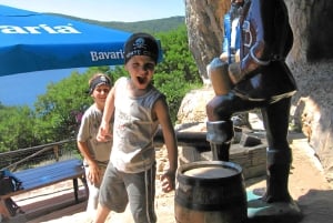 Vrsar: Lim Fjord Boat Tour with Swimming near Pirate's Cave