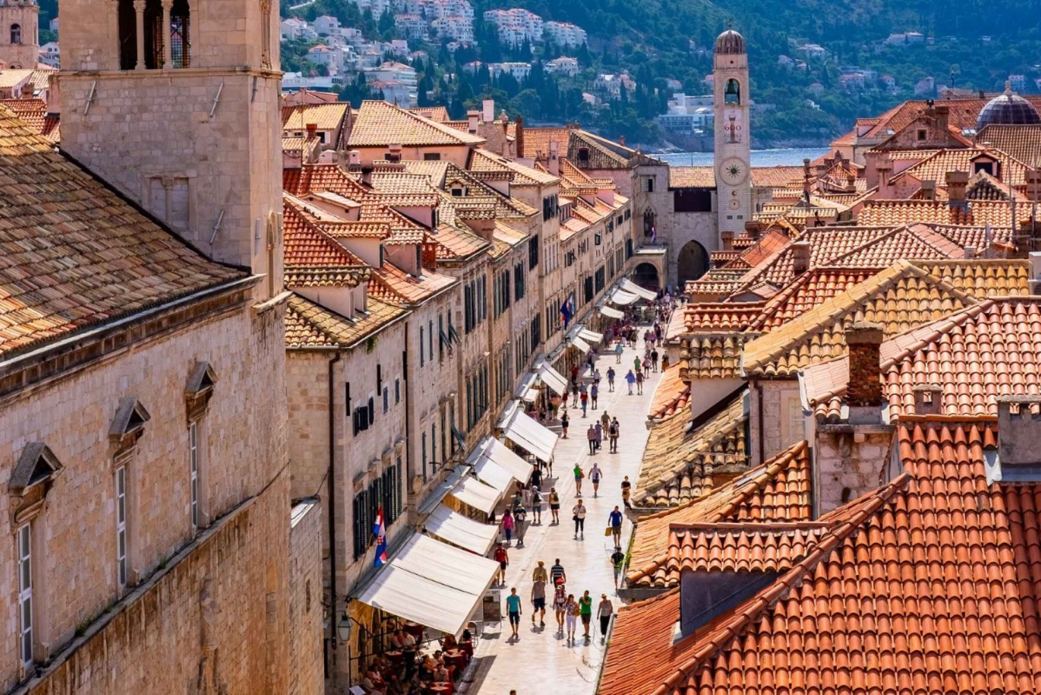 Tour a pie por Dubrovnik con transporte desde Budva